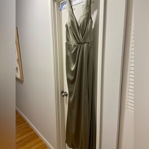 Revelry Blair Satin Dress